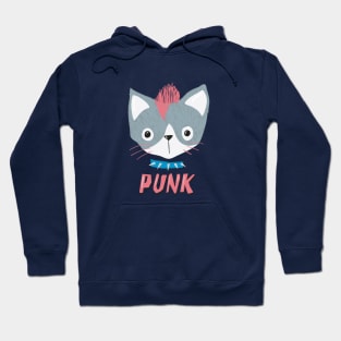 Punk Rock Kitten Hoodie